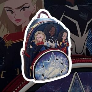 {Loungefly} The Marvels Mini Backpack